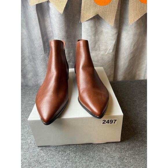 Cole Haan Womens Hara Bootie US 9.5 Dark Brown Leather - Picture 9 of 9